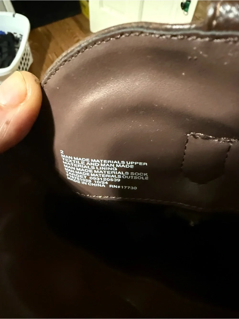 Girls Brown boots Target brand size 2